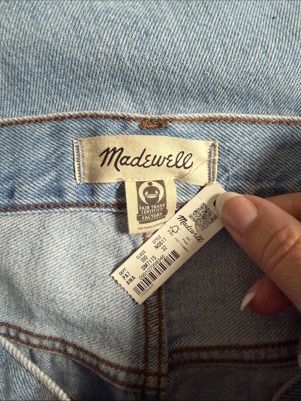 Madewell Superwide-Leg Jeans Size 32 Light Blue Wash Baggy Slouchy 90s Relaxed - Picture 7 of 13